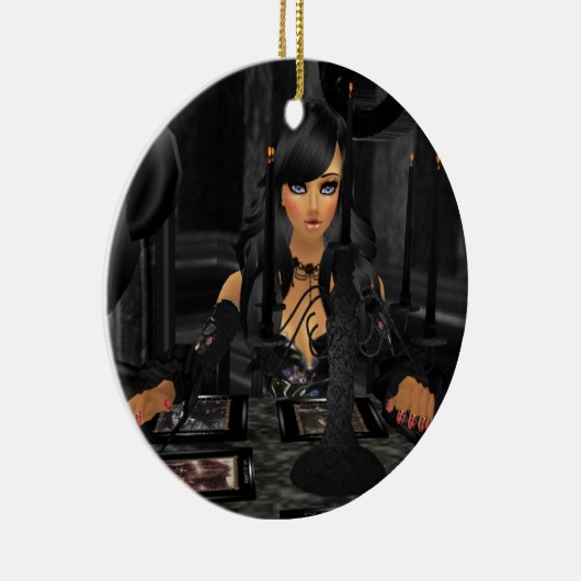 Ornement rond de lecture de Tarot (Droite)