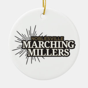 Ornement rond de marche de millers