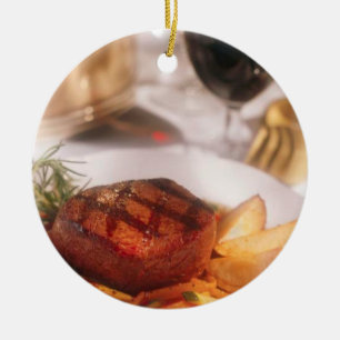ORNEMENT ROND DE MIGNON DE FILET