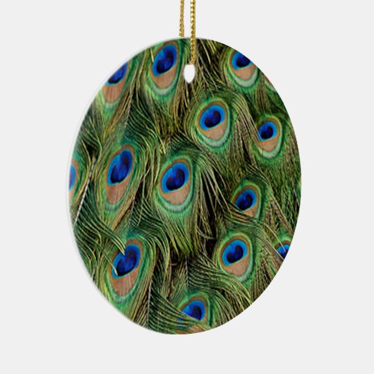 Ornement rond de paon (Droite)