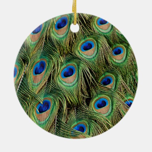 Ornement rond de paon (Dos)