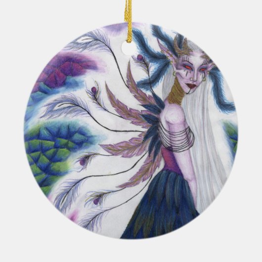 Ornement rond d'irisation (Dos)