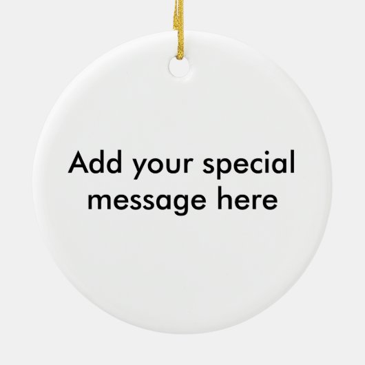 Ornement rond d'or d'Eagle (Dos)