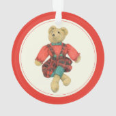 Ornement rond en acrylique MR. BEAR (dos)