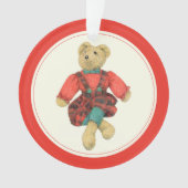 Ornement rond en acrylique MR. BEAR (devant)