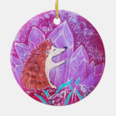 Ornement rond en céramique (Dos)