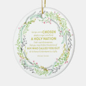 Ornement Rond En Céramique 1 2:9 de Peter (Gauche)