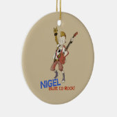 Ornement Rond En Céramique 4 petits monstres - Nigel (Droite)