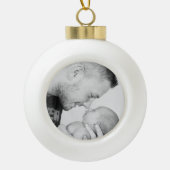 Ornement Rond En Céramique à personnaliser (Devant)