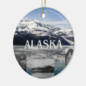 Ornement Rond En Céramique ABH Alaska (Gauche)