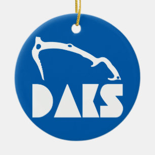 Ornement Rond En Céramique Adirondacks Ice Escalade