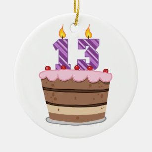 Cadeaux Gateau D Anniversaire 13 Ans Zazzle Be