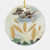 Ornement Rond En Céramique Airedale Terrier ne peut pas avoir juste un (Dos)