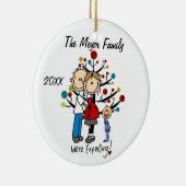 Ornement Rond En Céramique Ajouter dans l'expectative faits sur commande à (Droite)