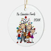 Ornement Rond En Céramique Ajouter dans l'expectative faits sur commande à (Gauche)