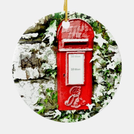 ORNEMENT ROND EN CÉRAMIQUE ANCIENNE ANGLETERRE (Dos)