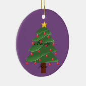 Ornement Rond En Céramique Arbre de Noël Thunder_Cove (Droite)