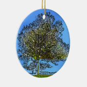 ORNEMENT ROND EN CÉRAMIQUE ARBRE LONE (Droite)