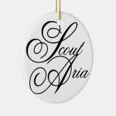 Ornement Rond En Céramique Aria de scout (Droite)