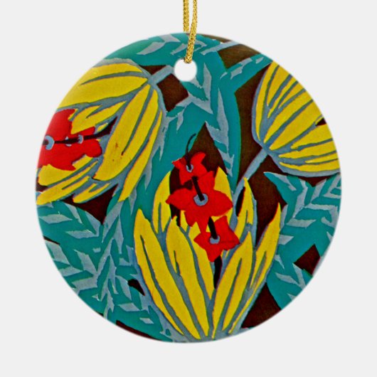 Ornement Rond En Céramique Art Déco de Seguy #12 à Emporio Moffa (Devant)