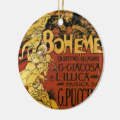 Ornement Rond En Céramique art d'opéra (Gauche)