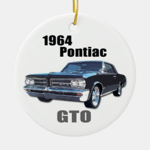 Ornement Rond En Céramique Avant de 1964 GTO-