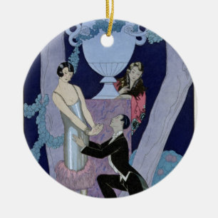 Ornement Rond En Céramique Avarice, 1924 (copie de pochoir)