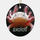 Ornement Rond En Céramique Axolotl d'Axolotl d'Axolotl d'Axolotl (Gauche)