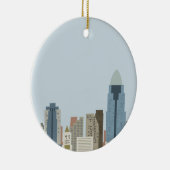 Ornement Rond En Céramique Bande dessinée Cincinnati (Droite)