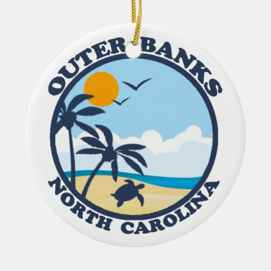 Ornement Rond En Céramique Banques externes (Devant)