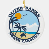 Ornement Rond En Céramique Banques externes (Dos)