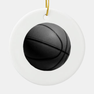 Ornement Rond En Céramique Basket
