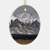 Ornement Rond En Céramique Bâti Princeton (Droite)