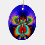 Ornement Rond En Céramique Bouddha (Droite)