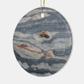 Ornement Rond En Céramique Boudinage (Gauche)