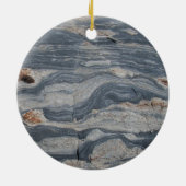 Ornement Rond En Céramique Boudinage (Dos)