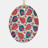 Ornement Rond En Céramique Broderie, turc (textile) (Droite)