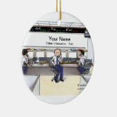 Ornement Rond En Céramique Broker - Homme (Droite)