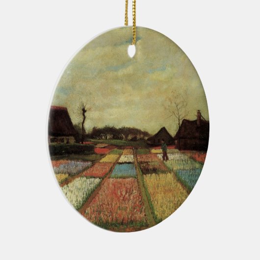 Ornement Rond En Céramique Bulb Fields par Vincent van Gogh (Droite)