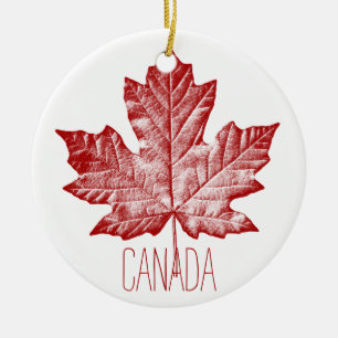 Ornement Rond En Céramique Cadeau de Souvenir personnalisé Canada