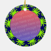 Ornement Rond En Céramique Cadre photo 01 (Dos)