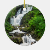 Ornement Rond En Céramique Cascade de Torc pittoresque, Irlande (Dos)
