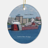 Ornement Rond En Céramique Cason J. Callaway Soo (Gauche)