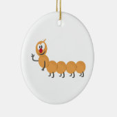 Ornement Rond En Céramique Caterpillar (Droite)