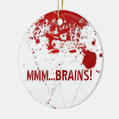 Ornement Rond En Céramique … Cerveaux MMM (Gauche)