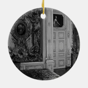 Ornement Rond En Céramique Chambre à coucher Louis XV du palais de Versailles