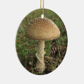 Ornement Rond En Céramique Champagne (Droite)