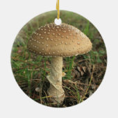 Ornement Rond En Céramique Champagne (Dos)