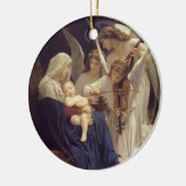 Ornement Rond En Céramique Chanson des anges (Gauche)