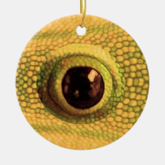 Ornement Rond En Céramique Charme de GoodLuck de Chinois : Oeil de dragon